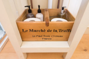 Luxury toiletries provided